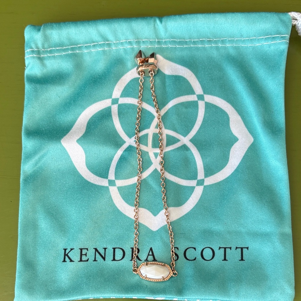 Kendra Scott Elaina Rose Gold Bracelet